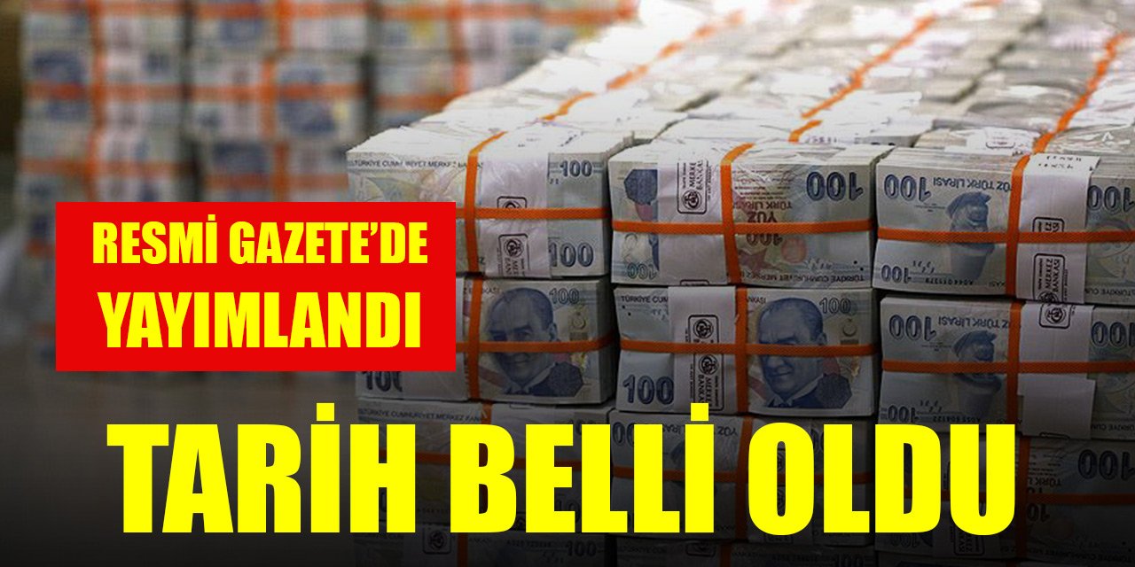 Kamuda çalışan işçilerin ikramiye ödemeleri Resmi Gazete’de