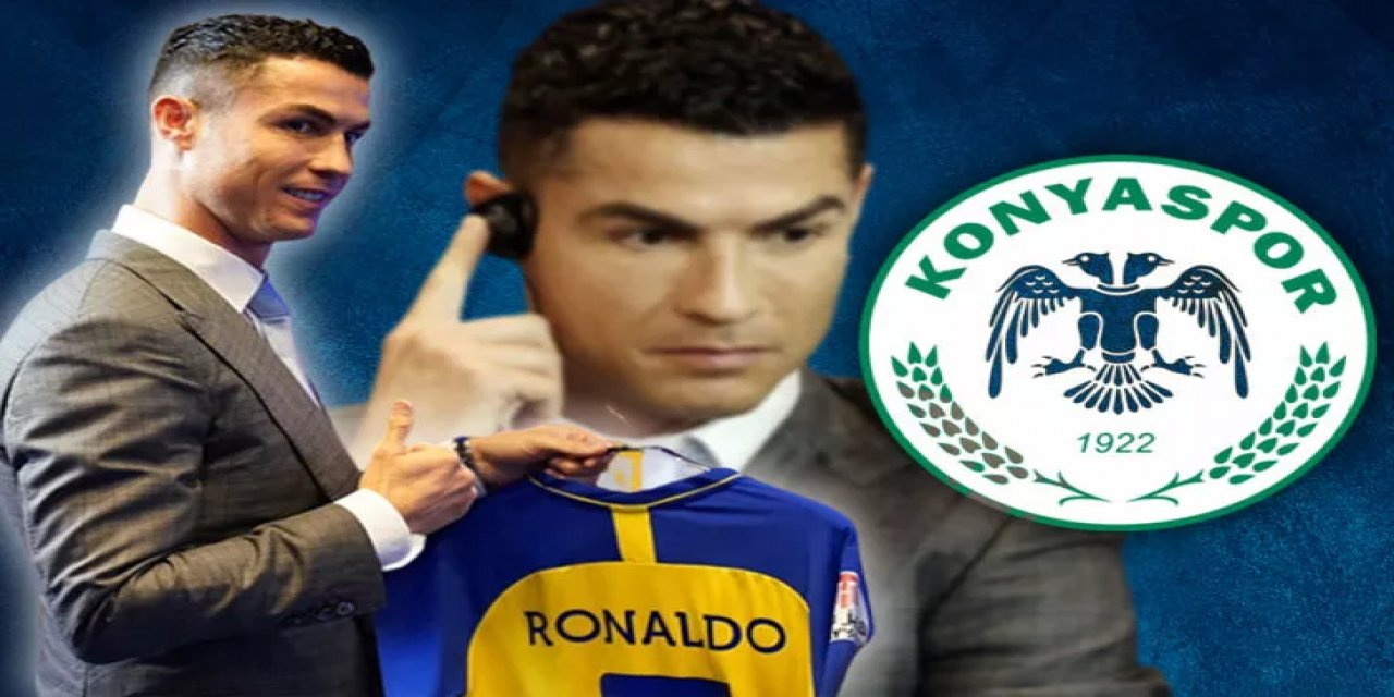 Portekizli yıldız Cristiano Ronaldo'nun gözü kulağı Konyaspor'da! Sebebi ise...