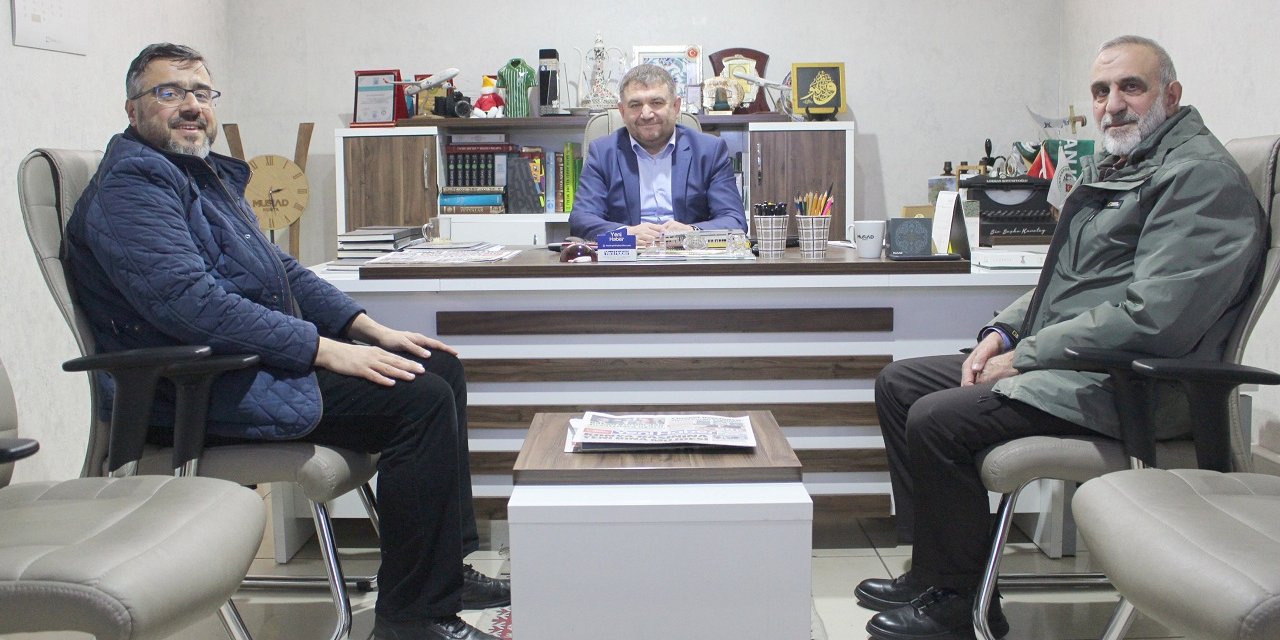 Mahmut Sami Ramazanoğlu İHL’den gazetemize ziyaret