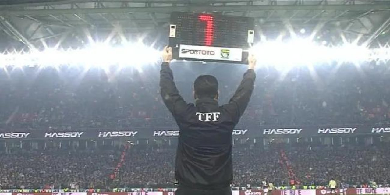 Süper Lig'de 510 dakika uzatma süresi