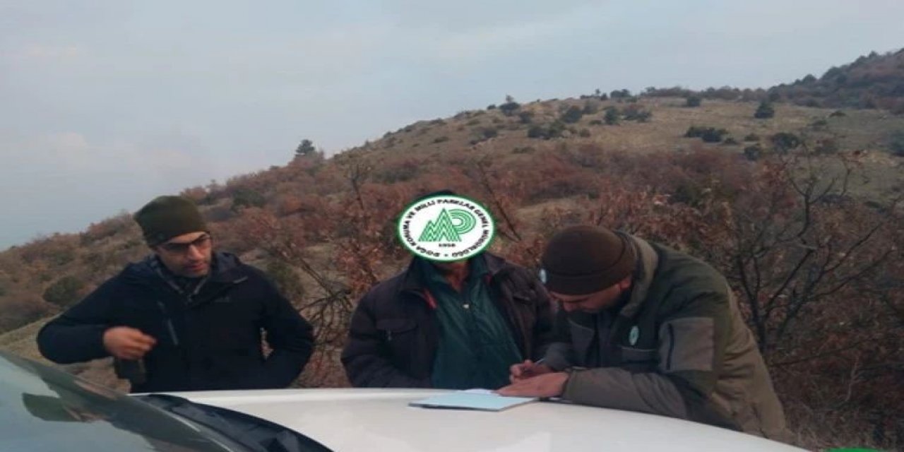 Konya’da yasa dışı yöntemlerle avlandığı tespit edilen avcıya ceza