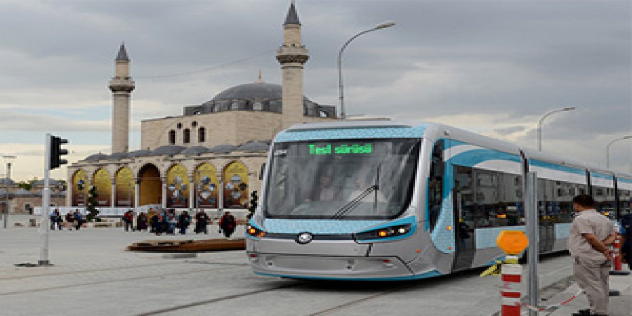 Adliye-Selçuk Üniversitesi hatlarında tramvay seferleri başlıyor