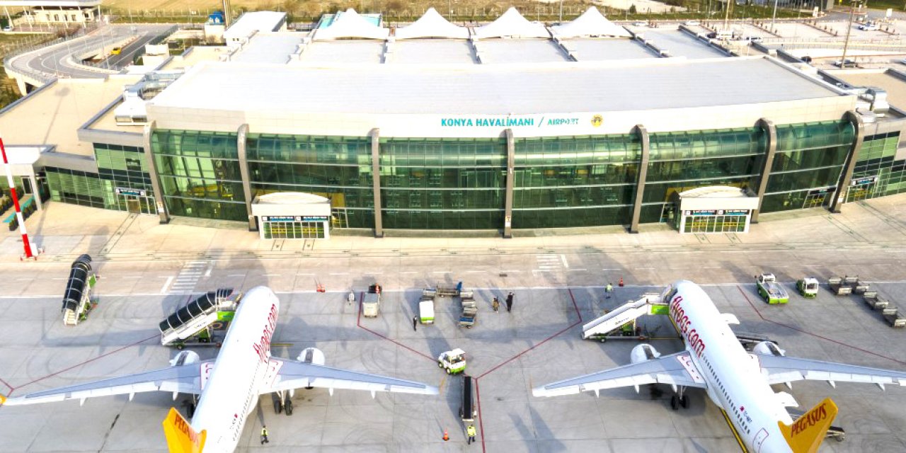 Konya Havalimanı aralık ayı yolcu sayısı açıklandı