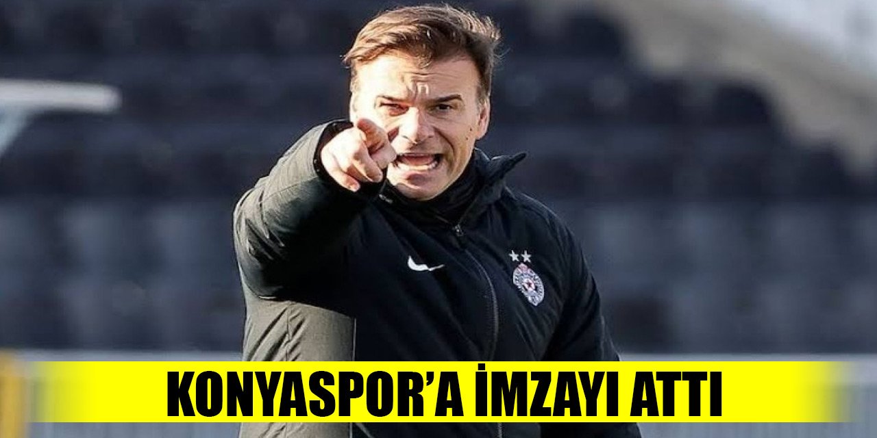 Aleksandar Stanojevic, Konyaspor'a imzayı attı