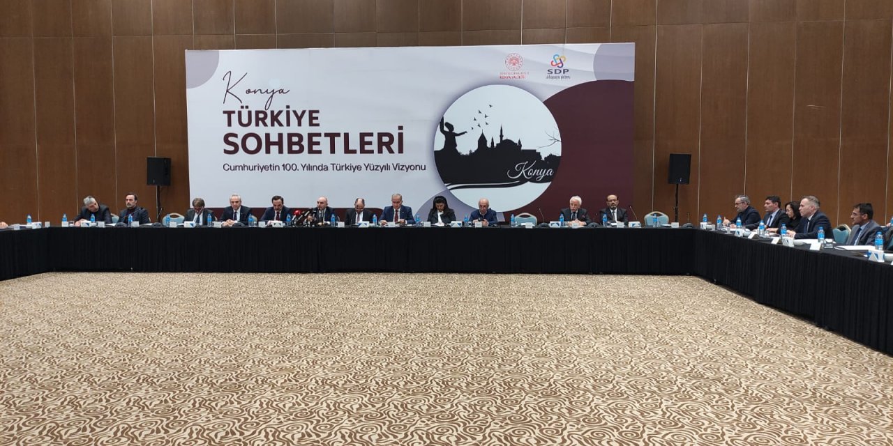 Türkiye Sohbetleri Konya buluşması yapıldı