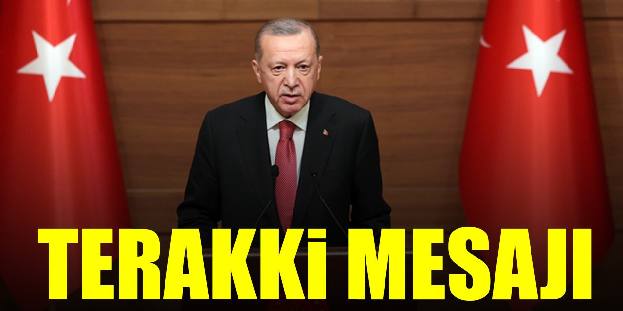 Cumhurbaşkanı Erdoğan: İkinci asrı terakki devri haline dönüştürmekte kararlıyız