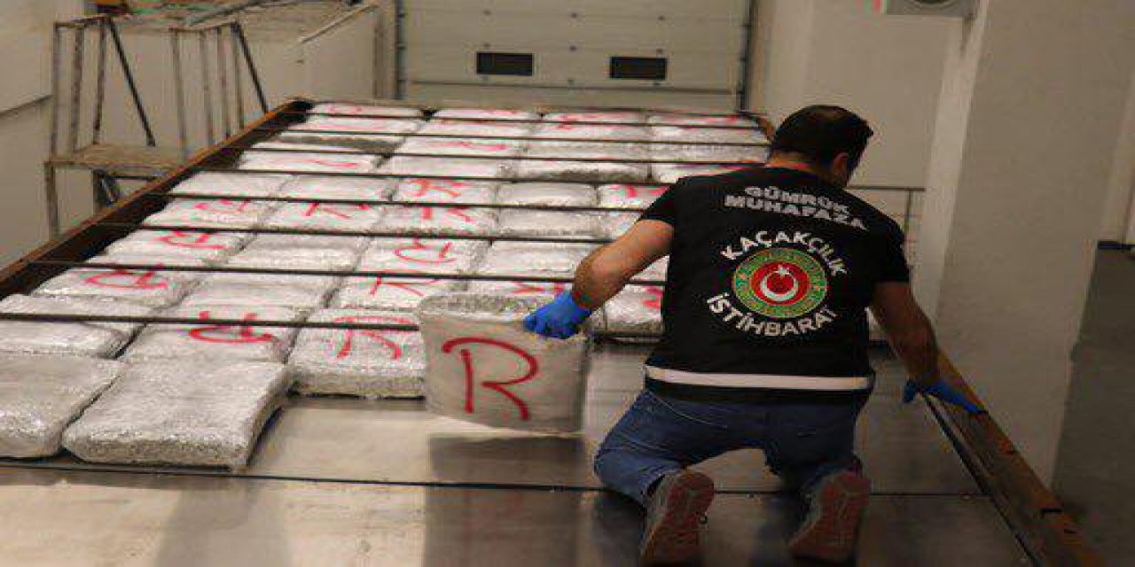 Edirne’de 1 haftada 604 kilo uyuşturucu ele geçirildi