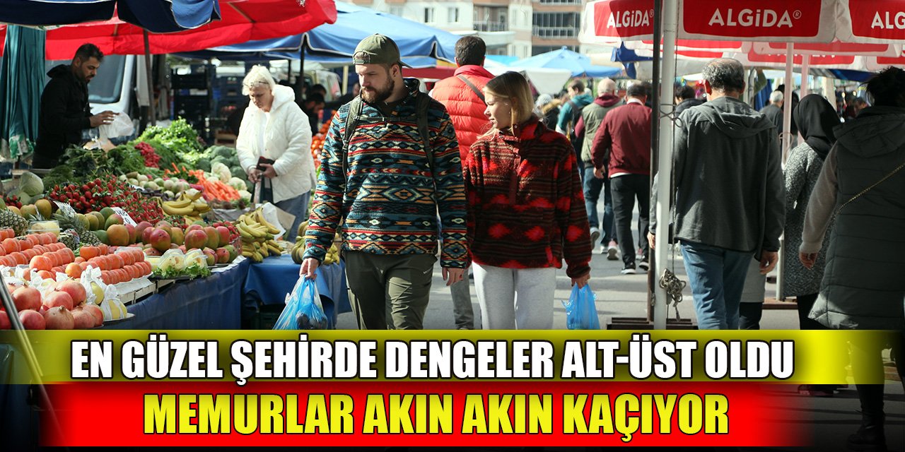 Bu şehirde dengeler alt-üst oldu, Memurlar akın akın kaçıyor