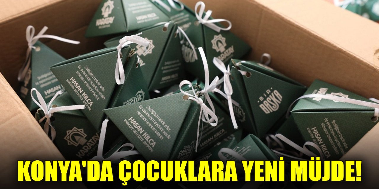Konya'da çocuklara yeni müjde! 50 bin adet “Şivlilik” paketi dağıtılacak