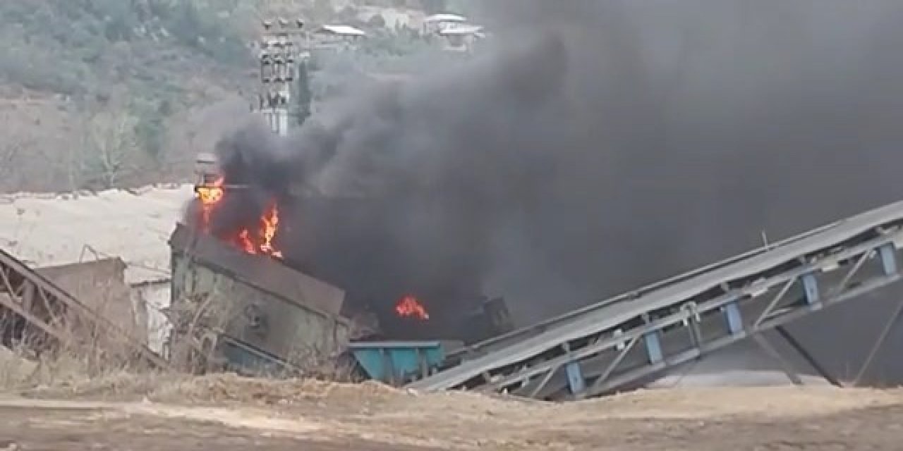 Bursa’da geri dönüşüm tesisinde yangın