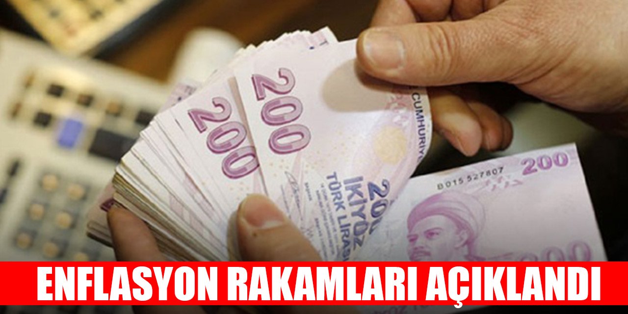 Ocak ayı enflasyon rakamları açıklandı