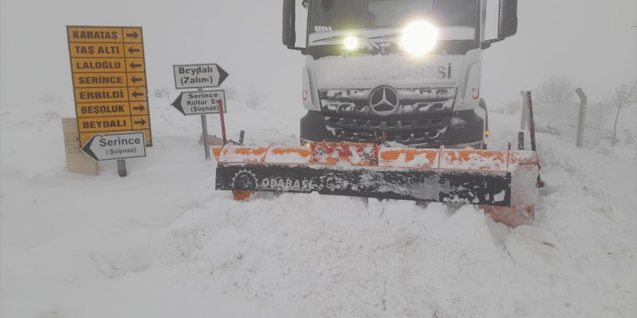 O köylere ulaşım sağlanamıyor