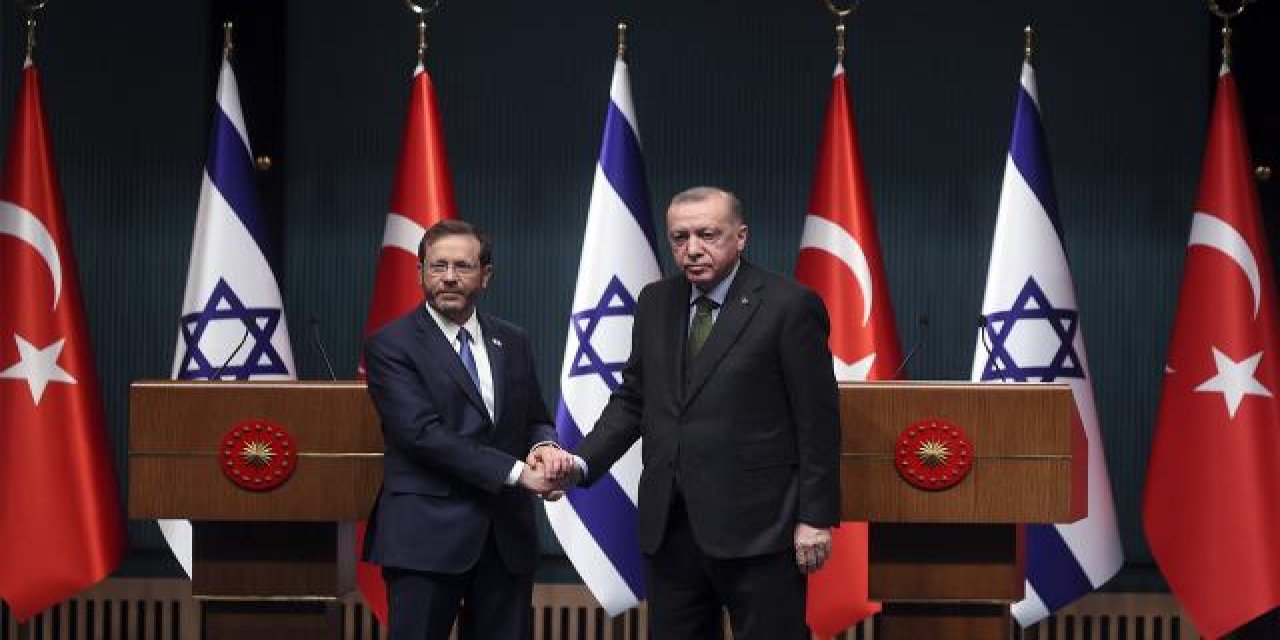 İsrail Cumhurbaşkanı Herzog'dan Cumhurbaşkanı Erdoğan'a taziye telefonu