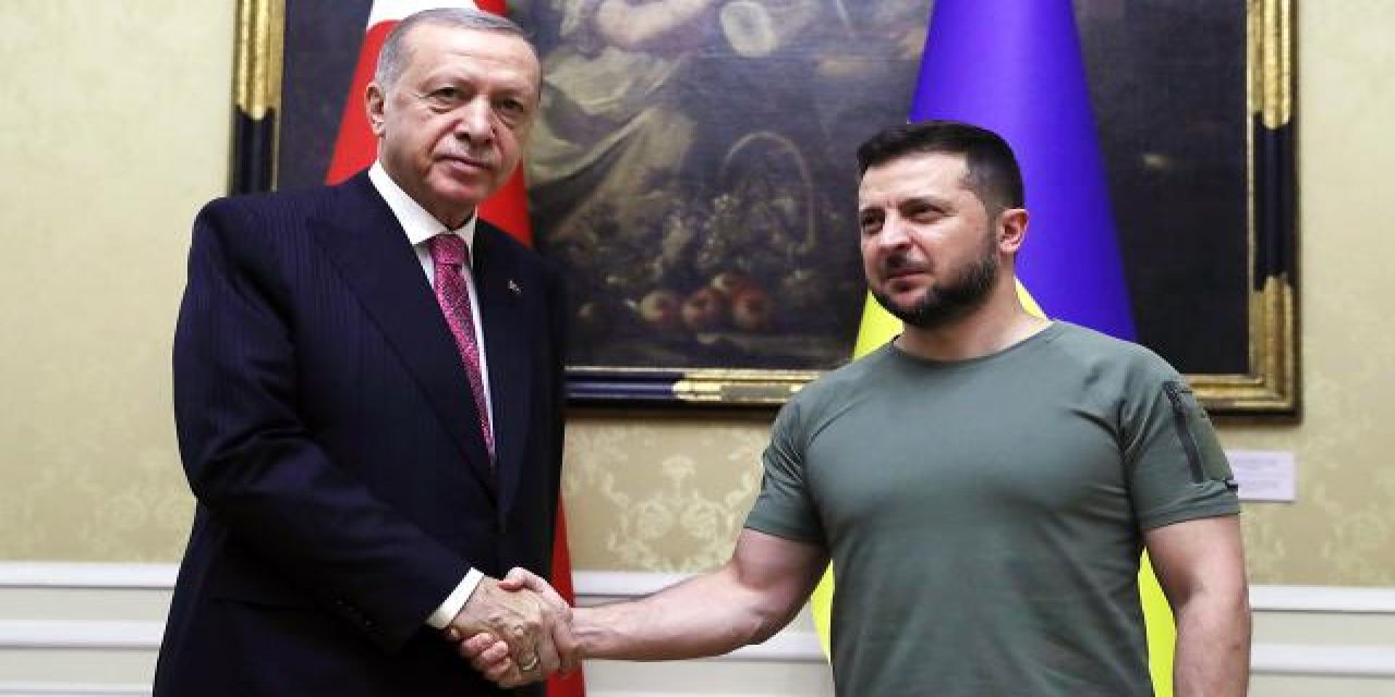 Zelenskiy'den Cumhurbaşkanı Erdoğan'a taziye telefonu