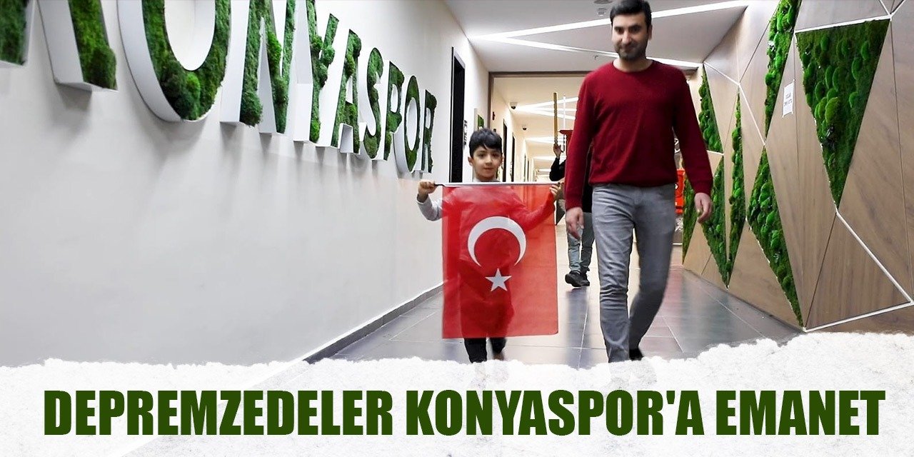 Depremzedeler Konyaspor'a emanet