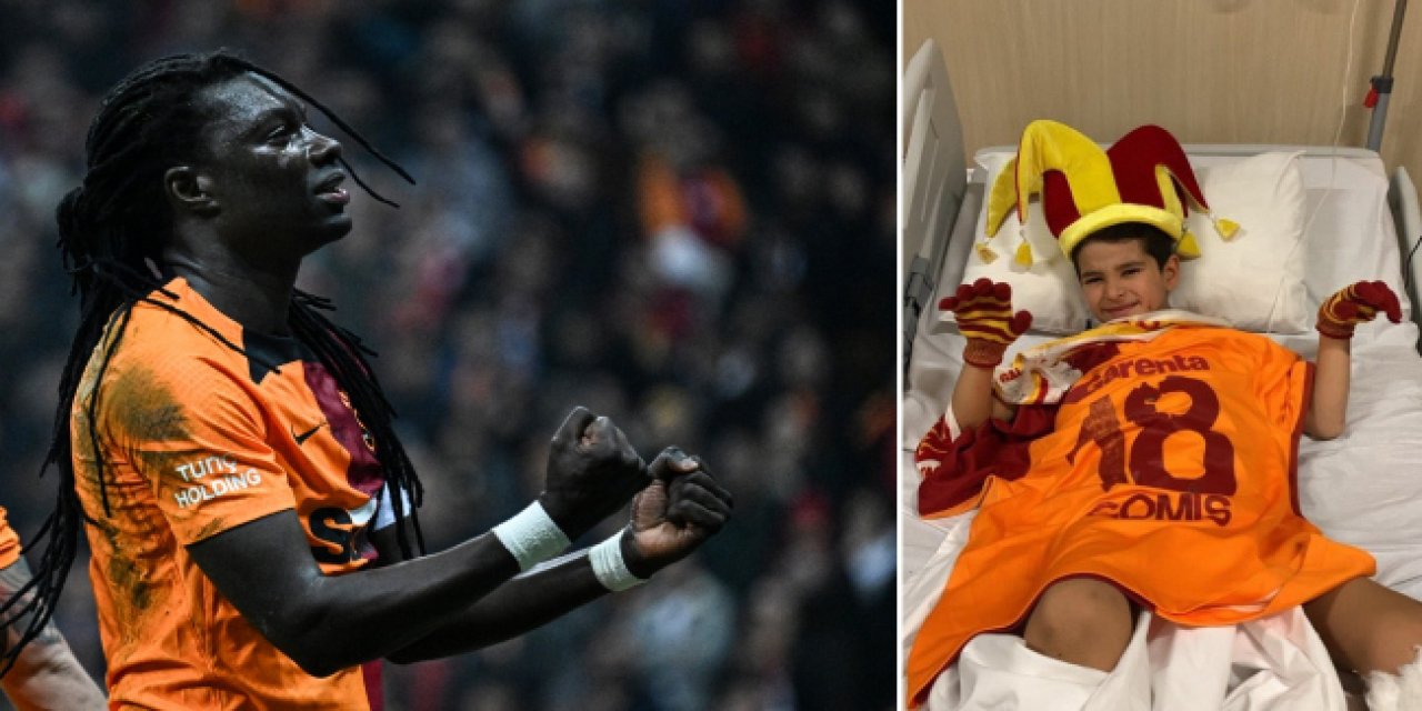 Gomis'ten minik Ege'ye: Aslan Ege yeğenim oldu