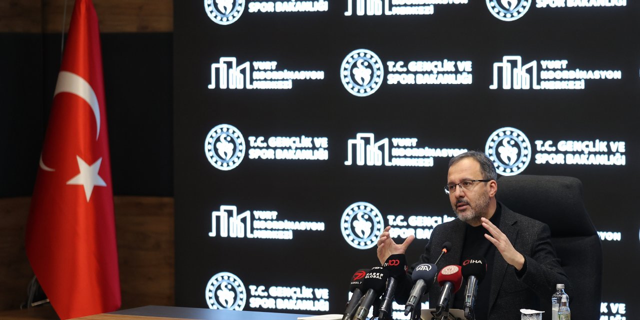 Bakan Kasapoğlu: Yurtlarımızın boş kapasitesi öncelikli değerlendirilecek