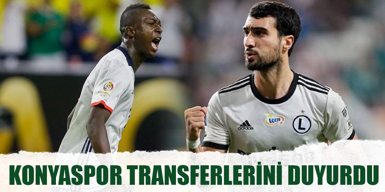 Konyaspor transferlerini duyurdu