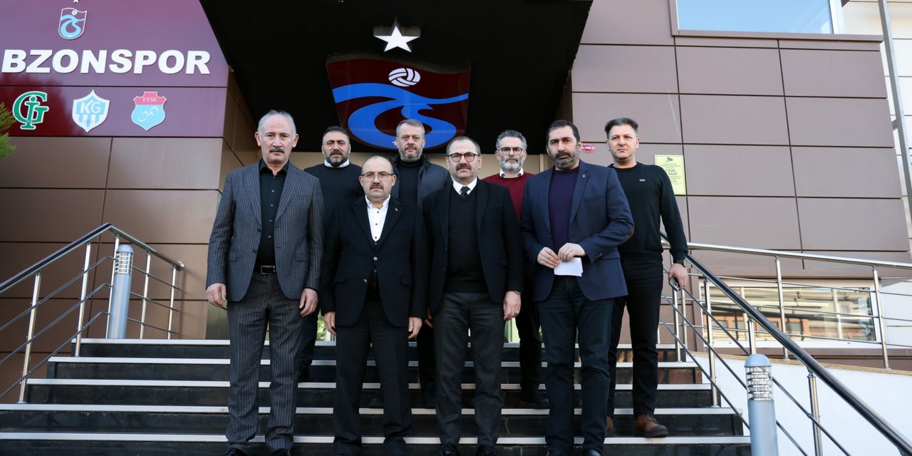 Trabzonspor’a teşekkür ziyareti