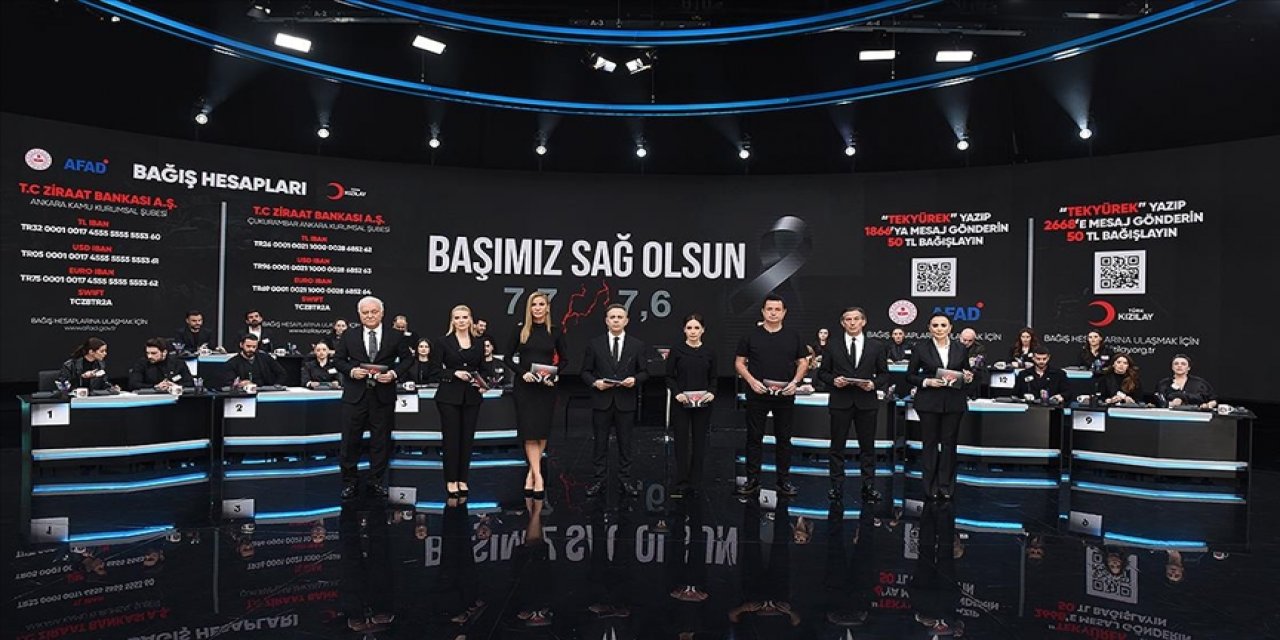 'Türkiye Tek Yürek' kampanyasına destek yağdı