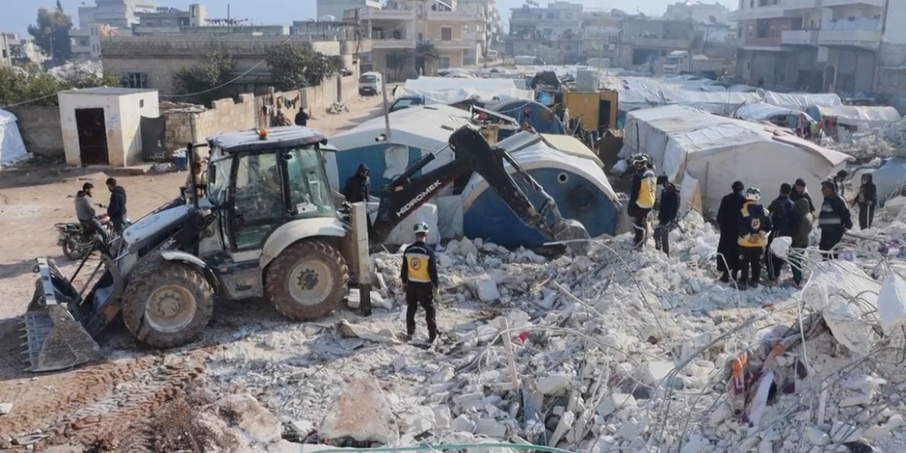Depremin vurduğu Suriye'deki son bilanço