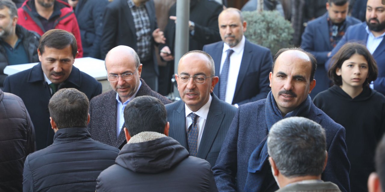 Başkanlar Kapu Camii’nde vatandaşlarla buluştu