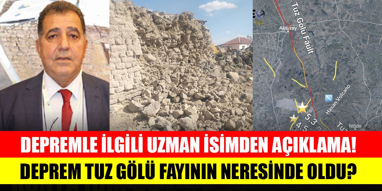 Konya'yı etkileyen depremle ilgili uzman isimden açıklama! Deprem Tuz gölü fayının neresinde oldu?