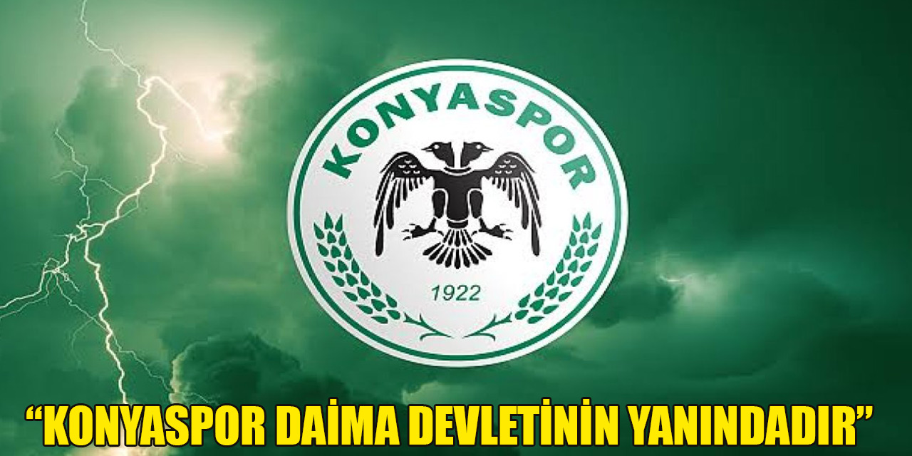 Konyaspor'dan Kadıköy ve Vodafone Park tezahüratlarına kınama mesajı