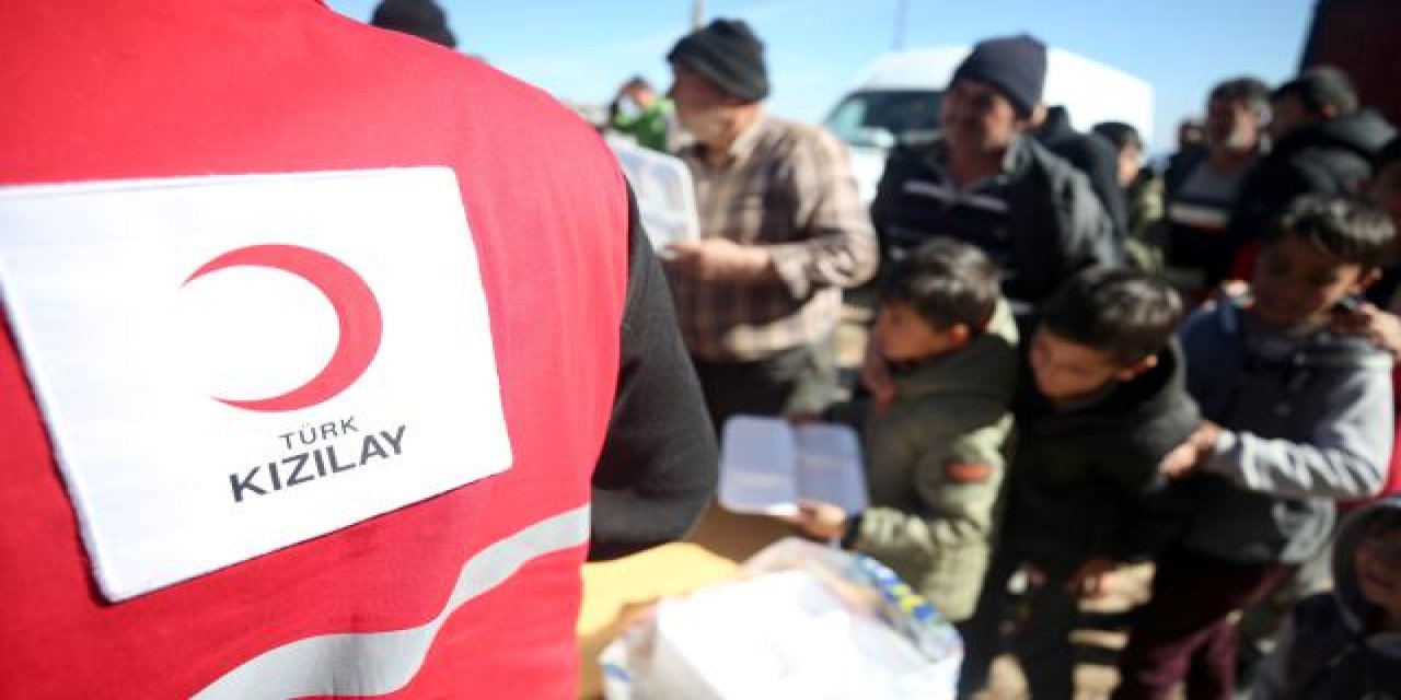 Türk Kızılay afet bölgesinde 93 milyon kişilik beslenme desteği sağladı