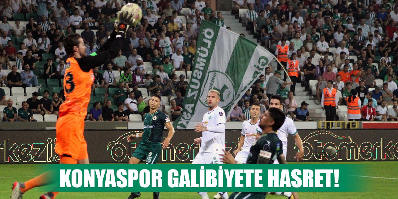 Giresunspor'u konuk edecek Konyaspor galibiyete hasret!