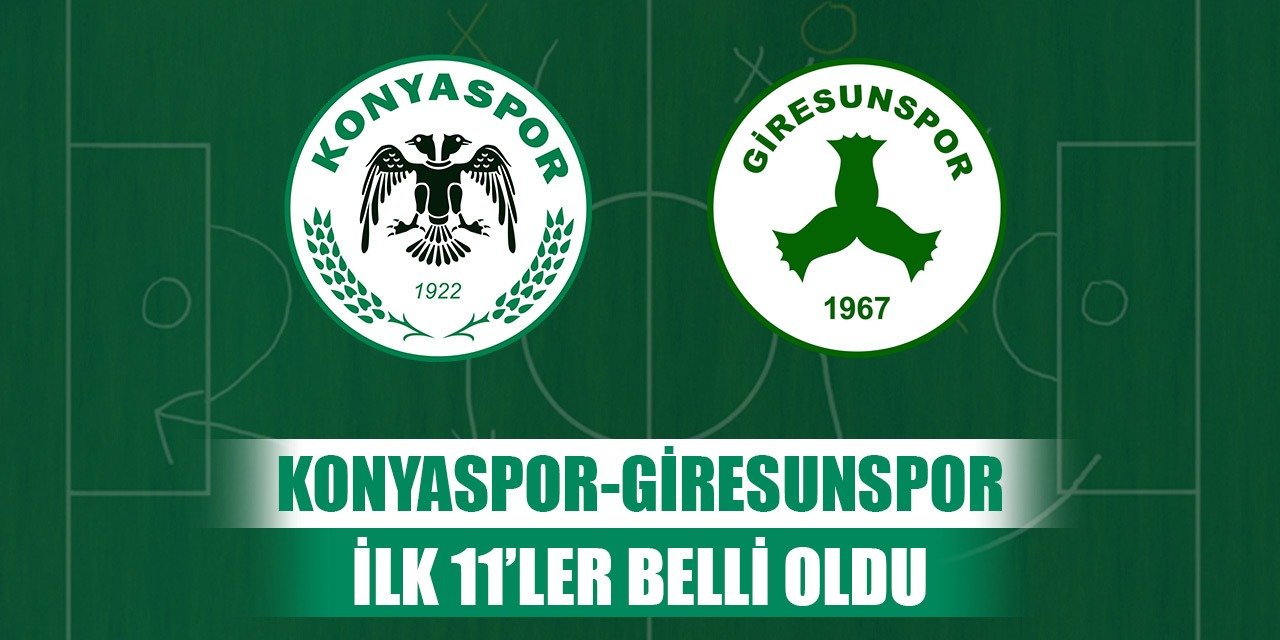 Konyaspor'un Giresunspor kadrosu