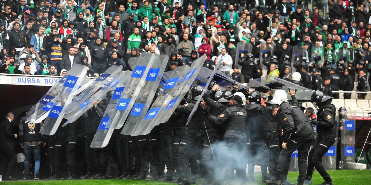 Olaylı Bursaspor-Amedspor maçı sonrası 9 kişi gözaltına alındı