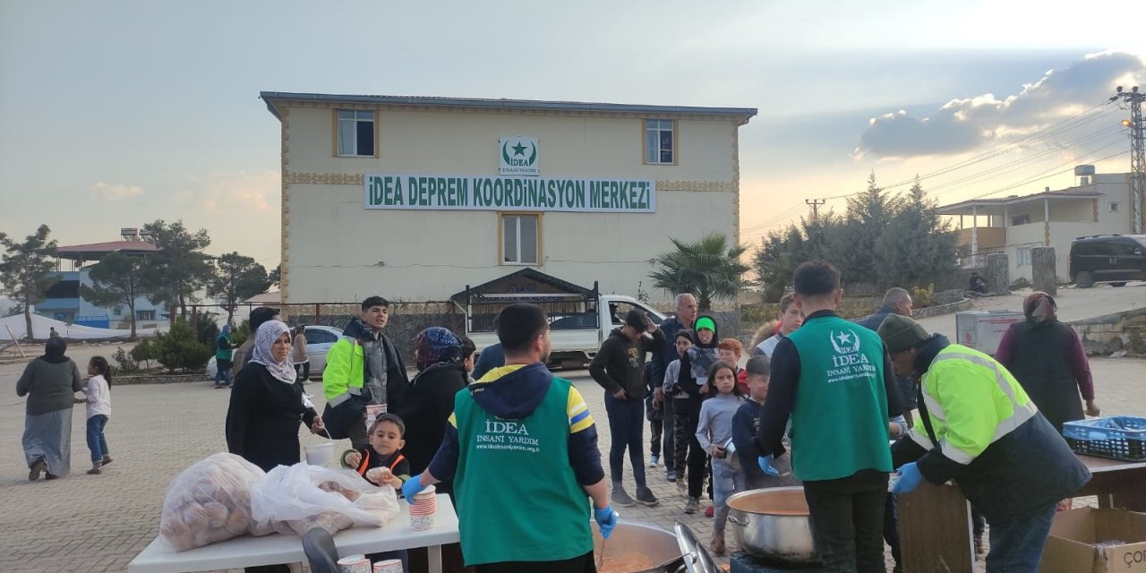 İDEA deprem bölgesinde iftar sofrası açacak