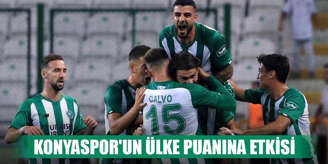 Konyaspor’un ülke puanı etkisi