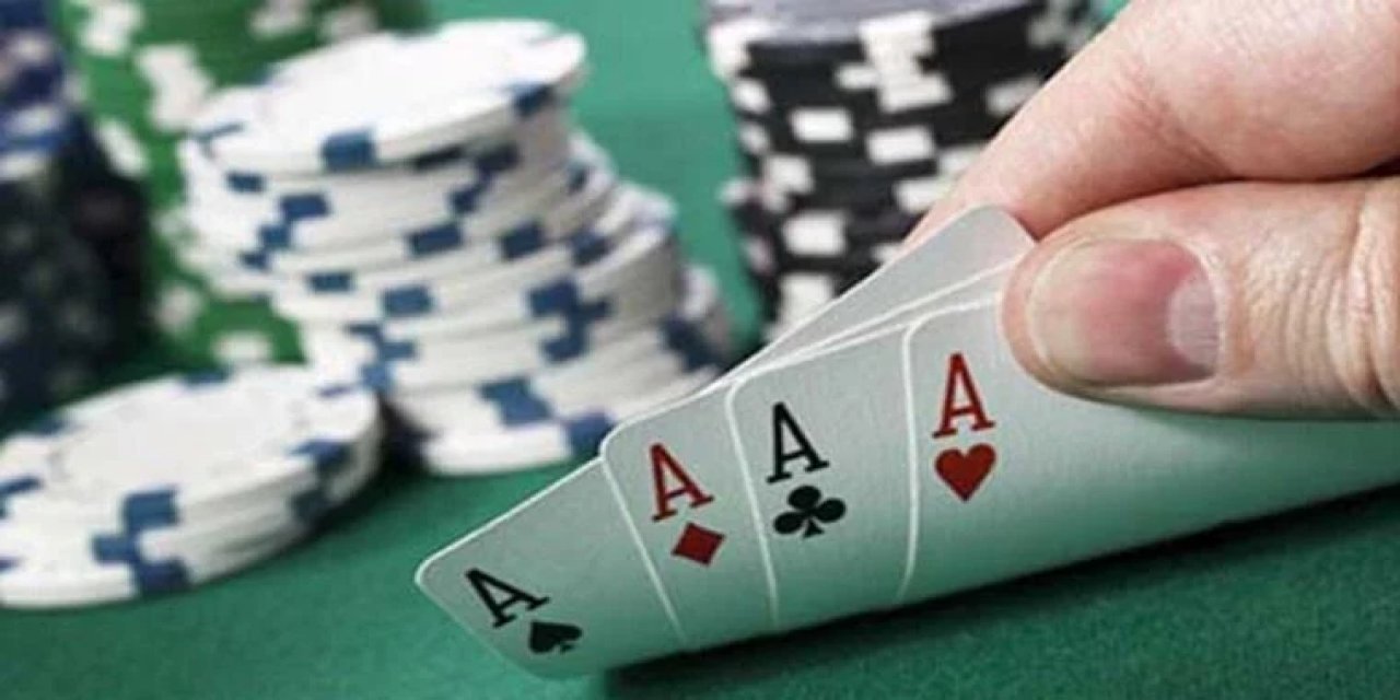 Konya'da kumar oynayan 4 kişiye ceza!
