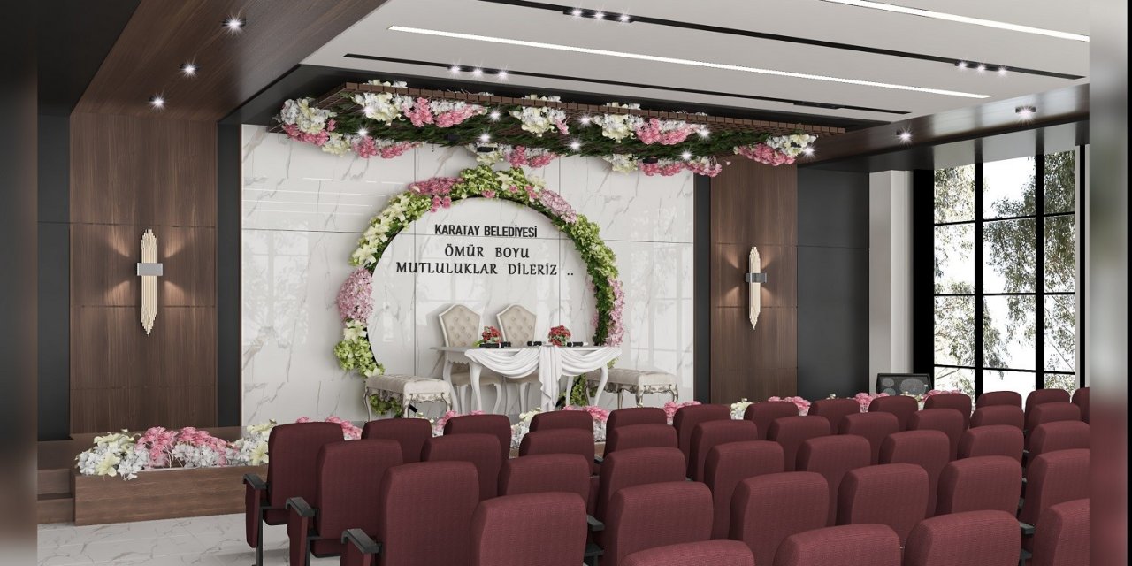 Konya'ya yeni modern düğün salonu