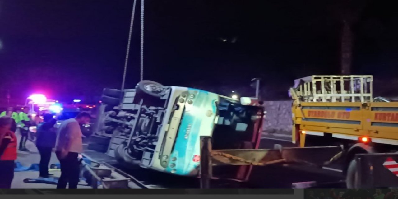 Takım otobüsü kaza yaptı! İki futbolcunun durumu ağır...