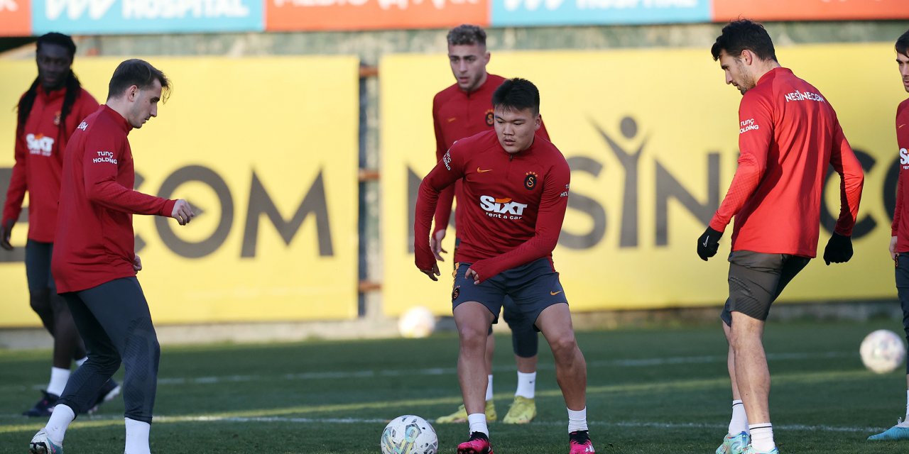 Galatasaray, Konyaspor maçının hazırlıklarını sürdürdü