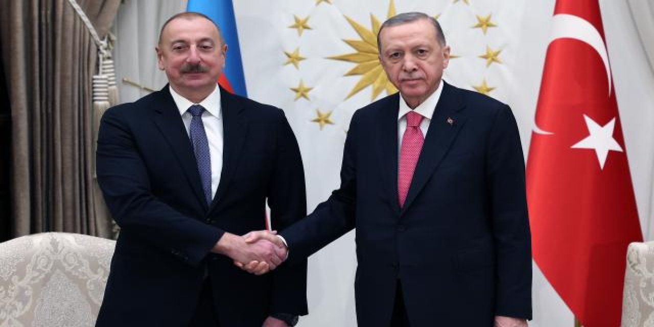 Cumhurbaşkanı Erdoğan, Aliyev ve Mirziyoyev ile görüştü