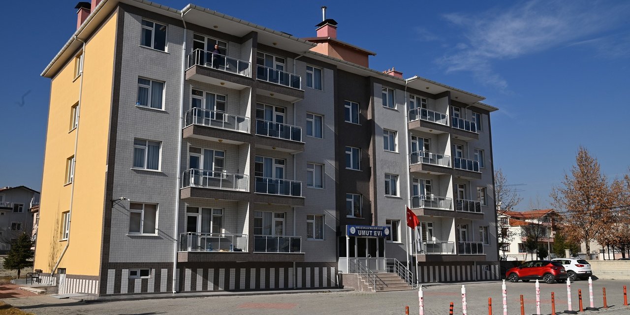 Konya'da 2010 yılında yapılan “Umut Evi” misafirlerine umut oluyor