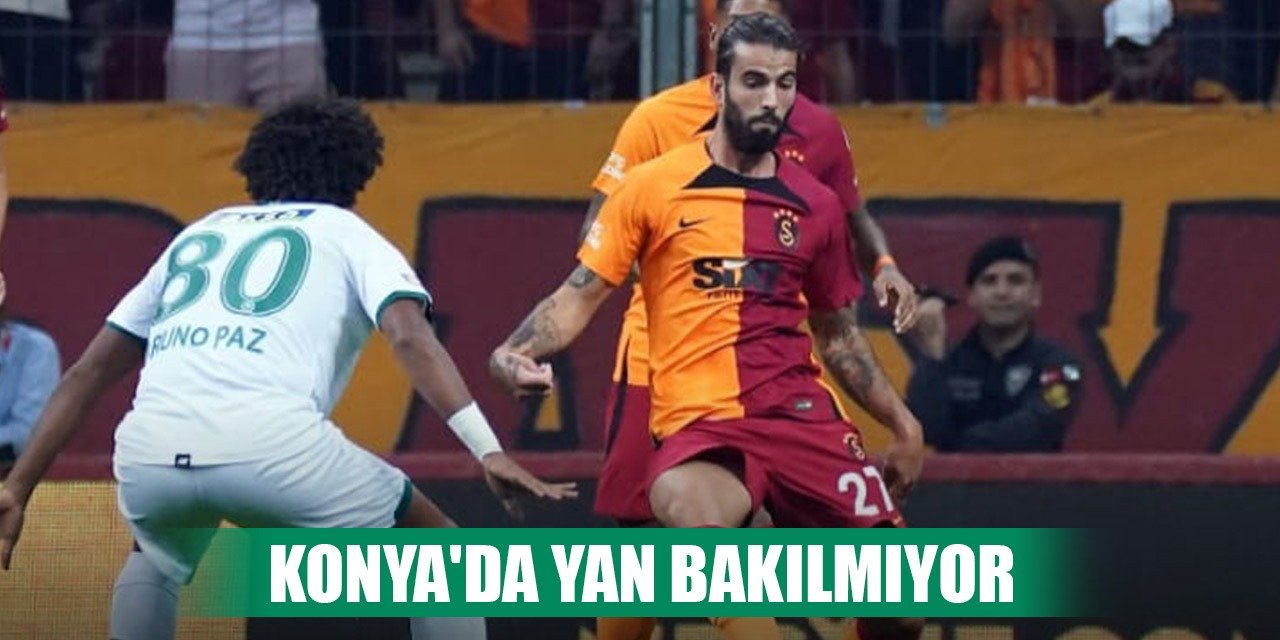 Konyaspor içeride Galatasaray'a ters geliyor