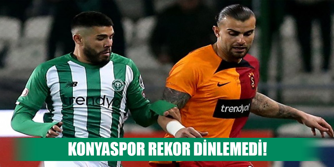 Seri sonu canavarı Konyaspor!