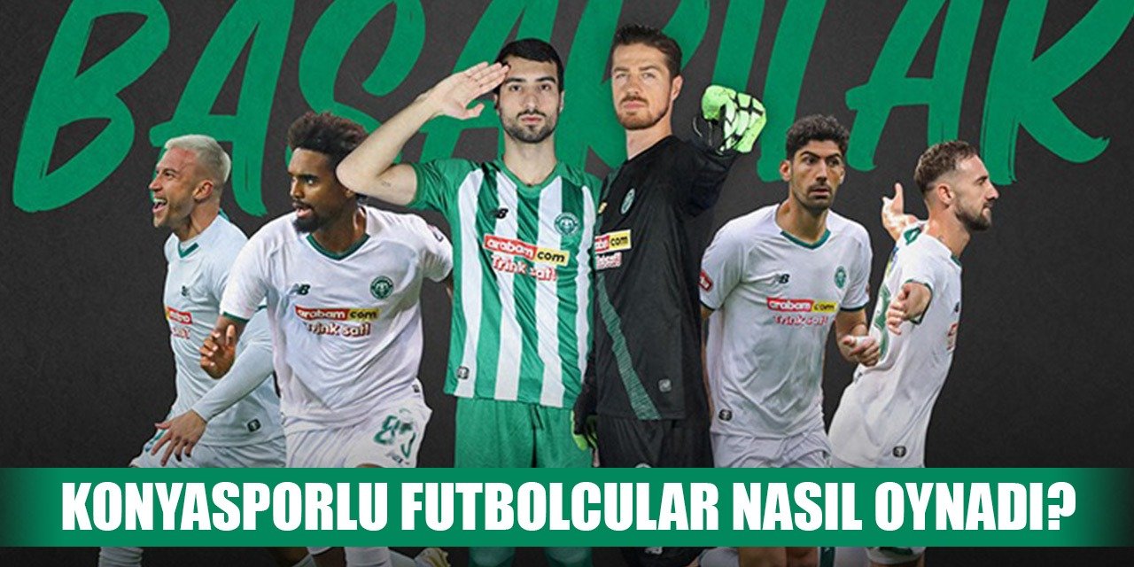 Konyaspor'un milli oyuncuları performansları