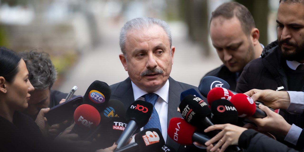 TBMM Başkanı Mustafa Şentop: “Siyasi tartışma olarak yürüyor, hukuki değil”
