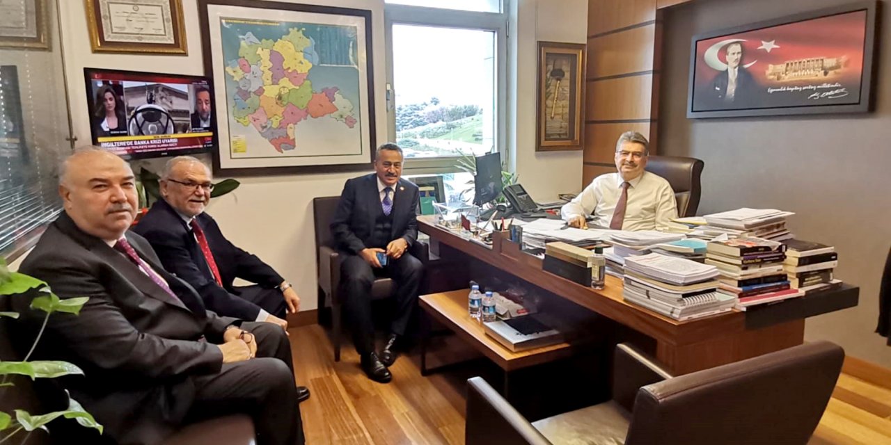 Başkan Tutal Ankara’da temaslarda bulundu