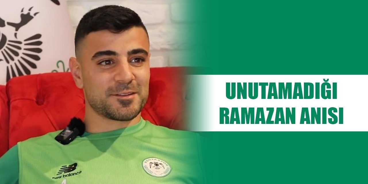 Konyaspor'da Adil'den Ramazan röportajı