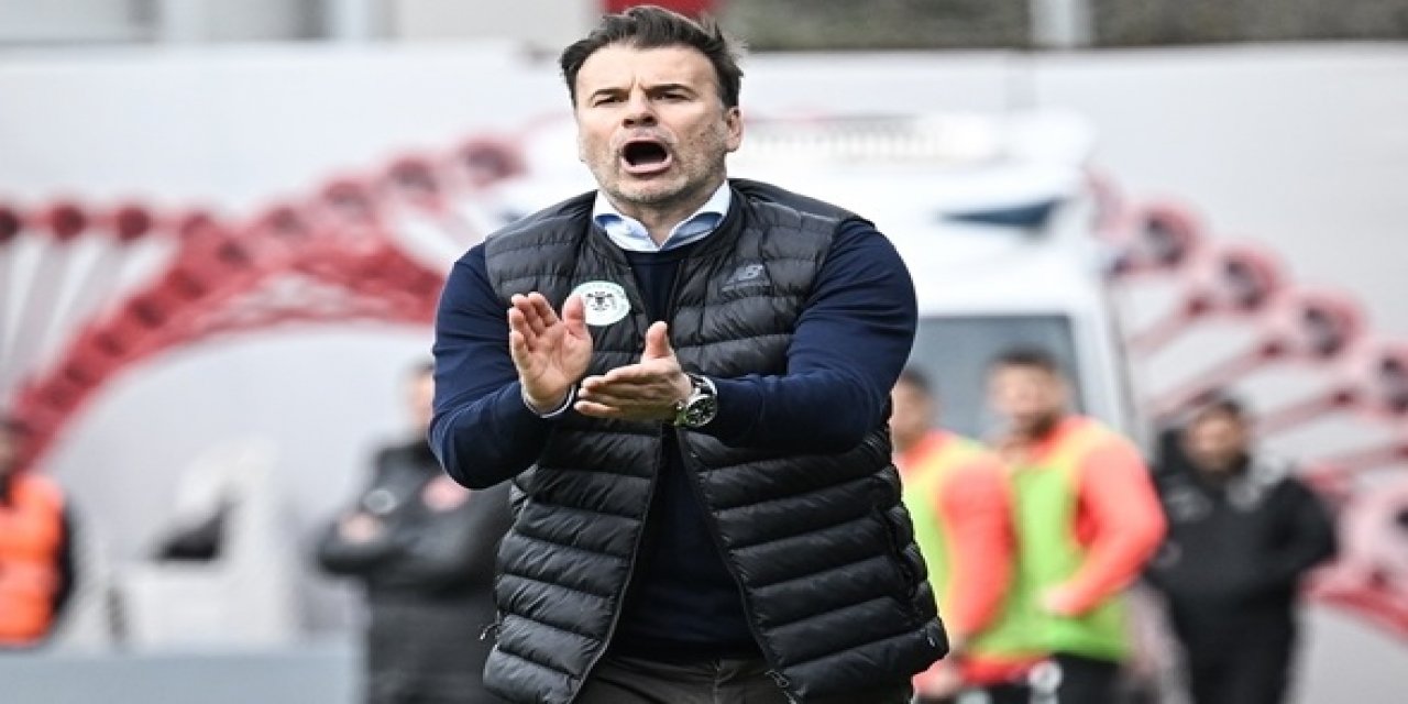 Konyaspor'da Stanojevic beraberliği yorumladı