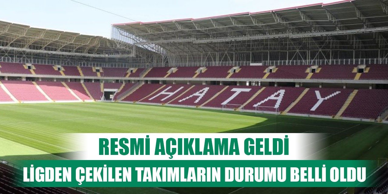Ligden çekilen takımlar için resmi açıklama, Konyaspor