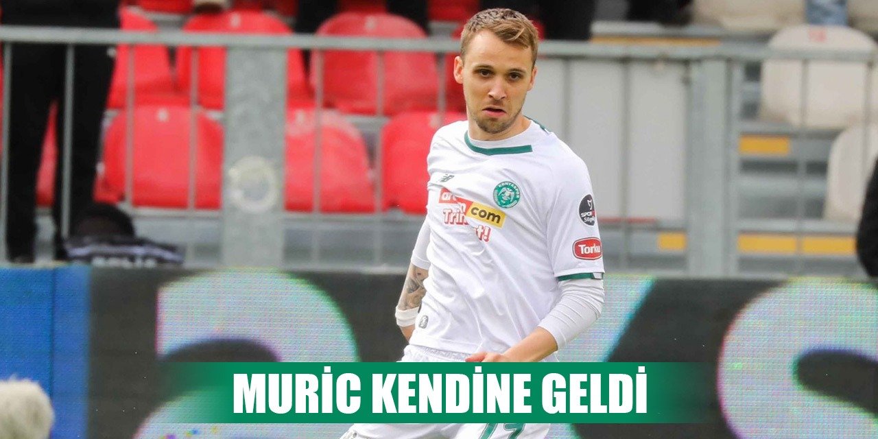 Konyaspor'da Muric sevinci