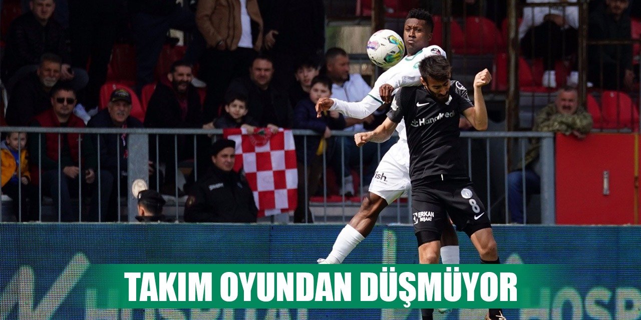 Konyaspor direnç gösteriyor